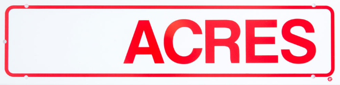 Rider Sign-ACRES