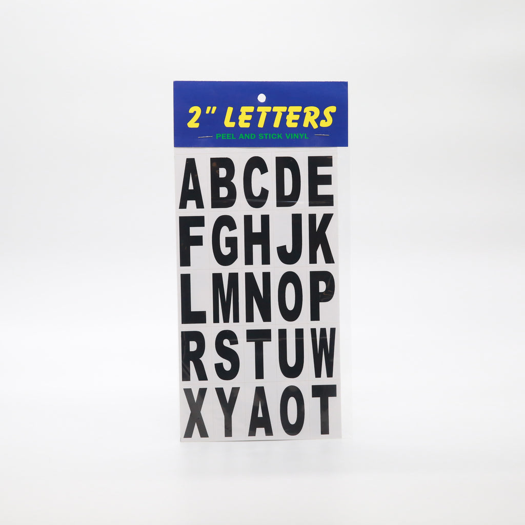 Letters 2 inch