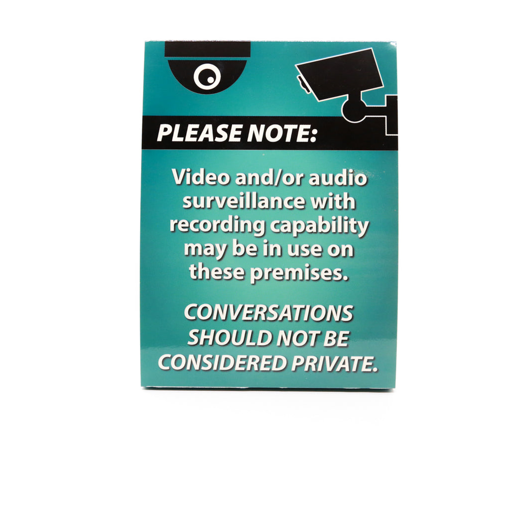 Table Tent Card