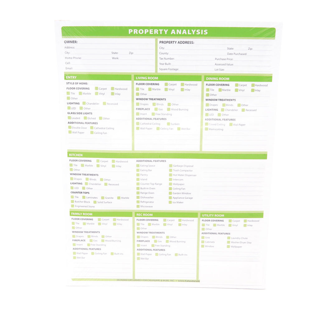 Property Analysis Pad