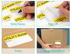 Home Moving Packaging Box Labels