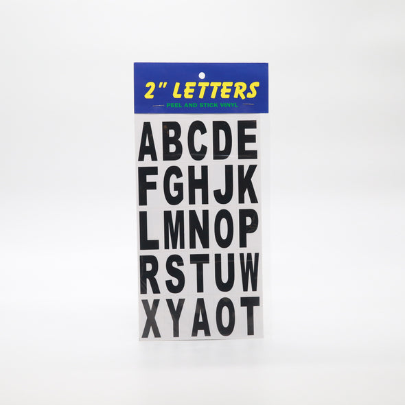 Letters 2  inch