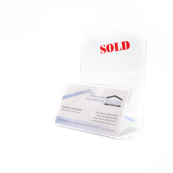 Business Card Holder-House SOLD