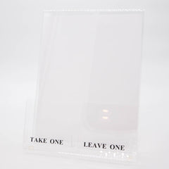 Flyer Stand-Take One-Leave One